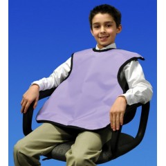 Palmero Healthcare Cling Shield Petite/Child Patient Apron -Mauve